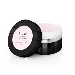 Kabos Luxury Gloss Cover Milky Rose építő zselé